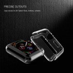 Wholesale Apple Watch Series 6 / SE / 5 / 4 Transparent Ultra-Thin All Around Bumper Protective Case 40MM (Clear)